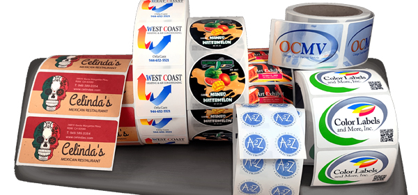 珠海彩色不干膠